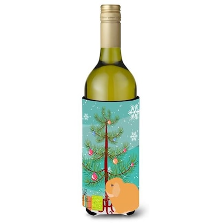 Carolines Treasures Carolines Treasures BB9335LITERK Holland Lop Rabbit Christmas Wine Bottle Beverge Insulator Hugger BB9335LITERK